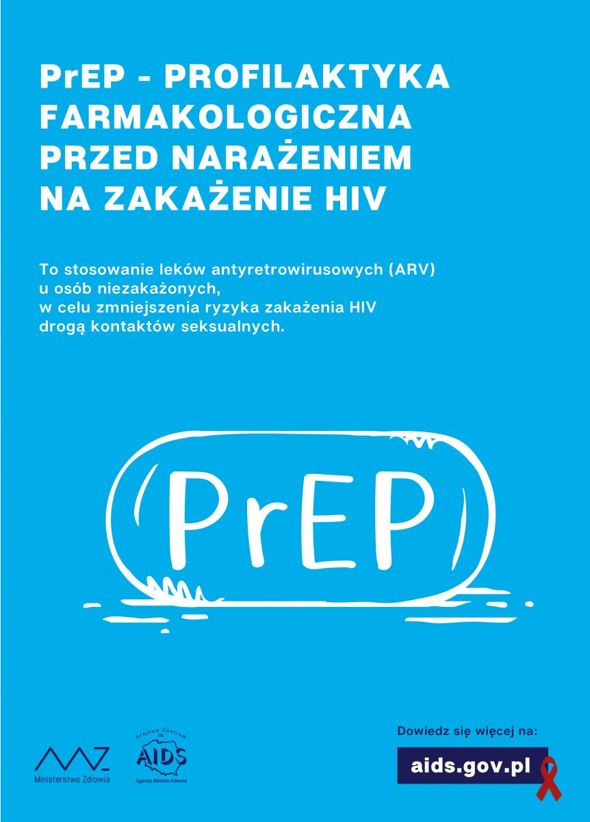Plakat informacyjny - HIV