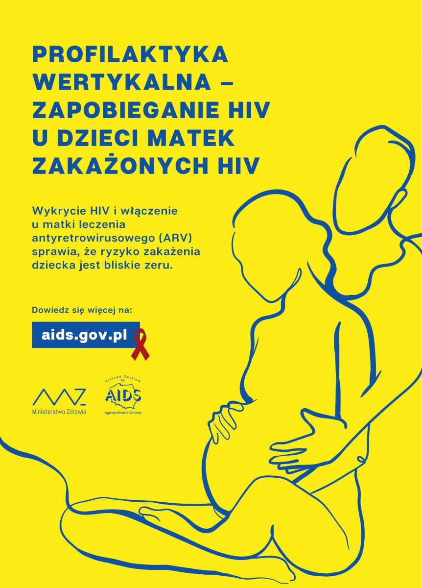 Plakat informacyjny HIV